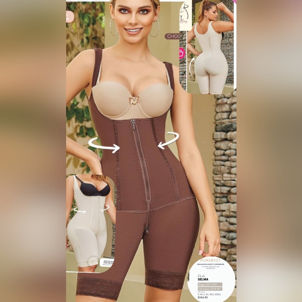 Fajas con cinturilla colombianas